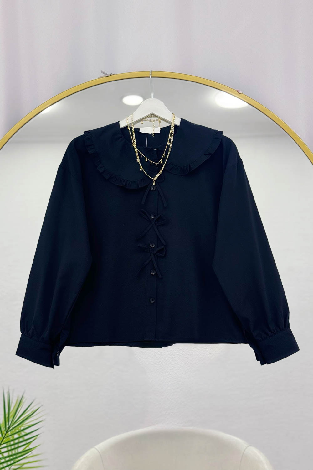 MİNİ FİYONKLU GÖMLEK