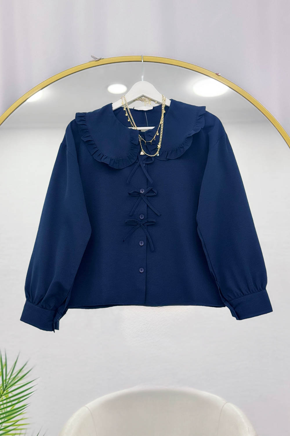 MİNİ FİYONKLU GÖMLEK