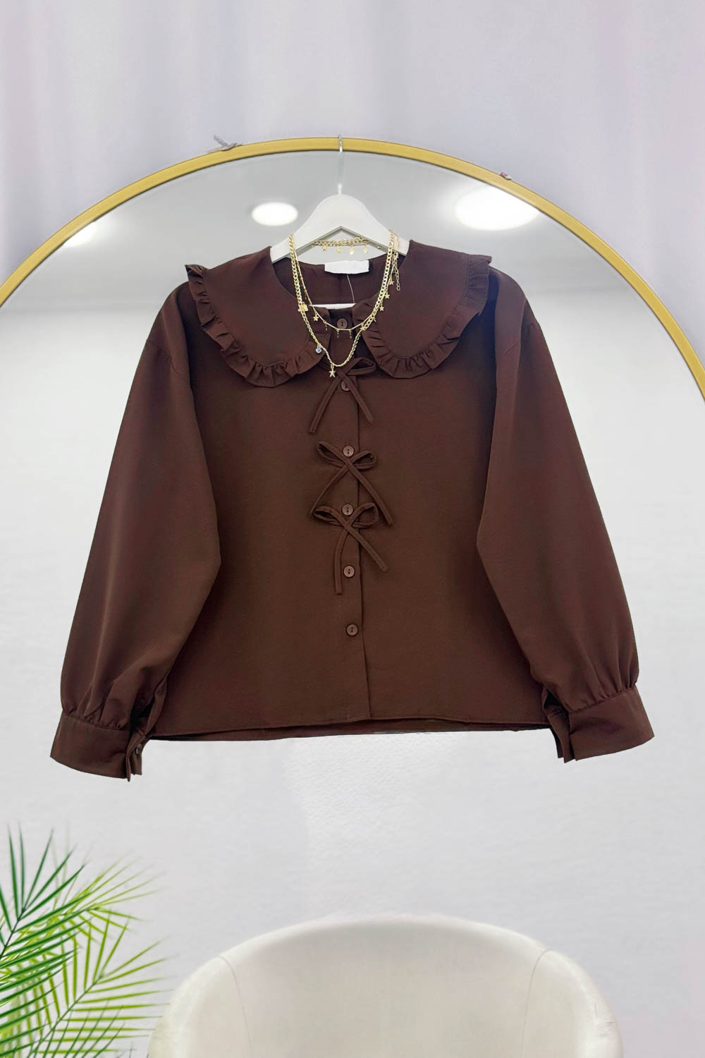 MİNİ FİYONKLU GÖMLEK