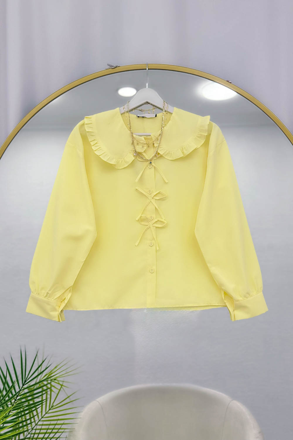 MİNİ FİYONKLU GÖMLEK