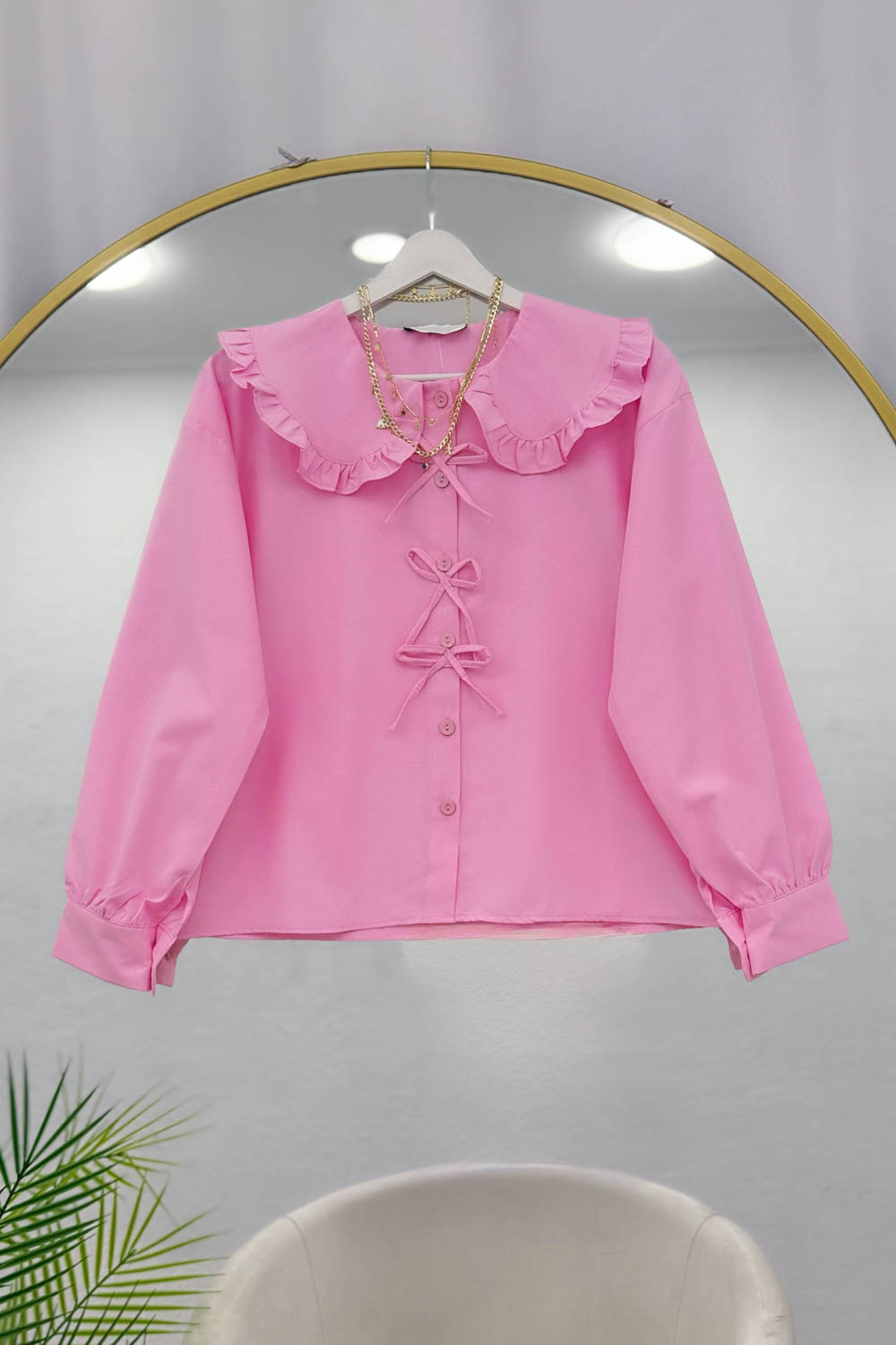 MİNİ FİYONKLU GÖMLEK