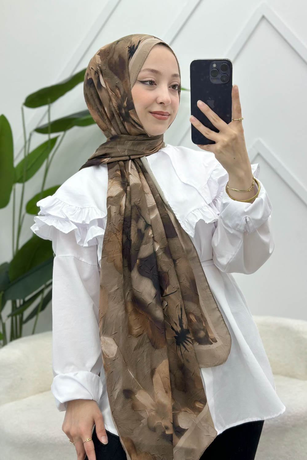 FLEUR DESEN BAMBU ŞAL