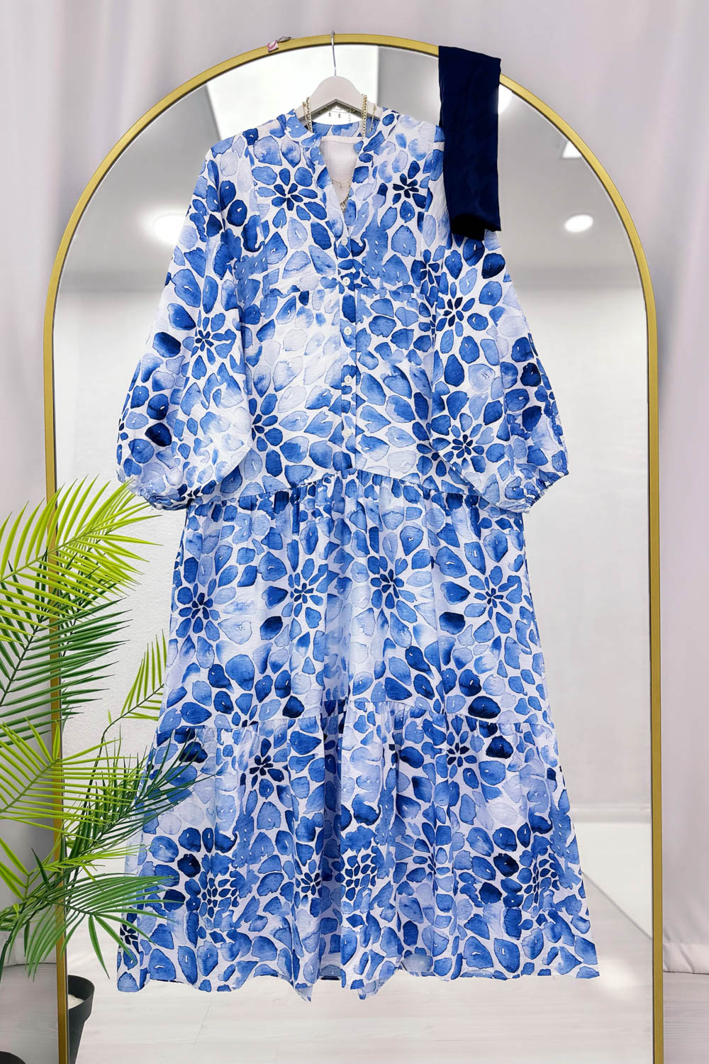 ALAÇATI MODEL OVERSİZE KESİM MNGO KUMAŞ ELBİSE
