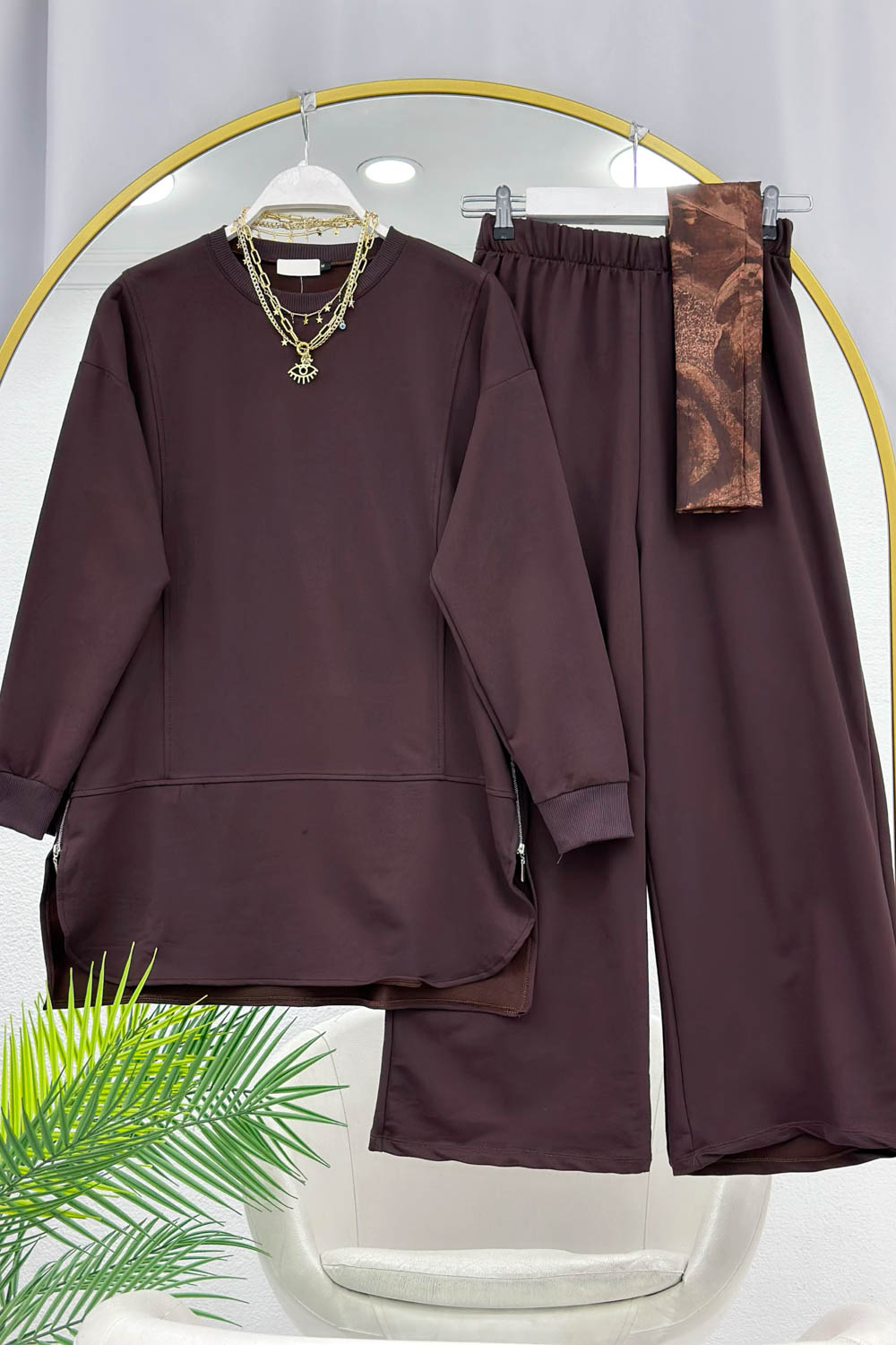 YAN FERMUARLI İKİLİ TAKIM