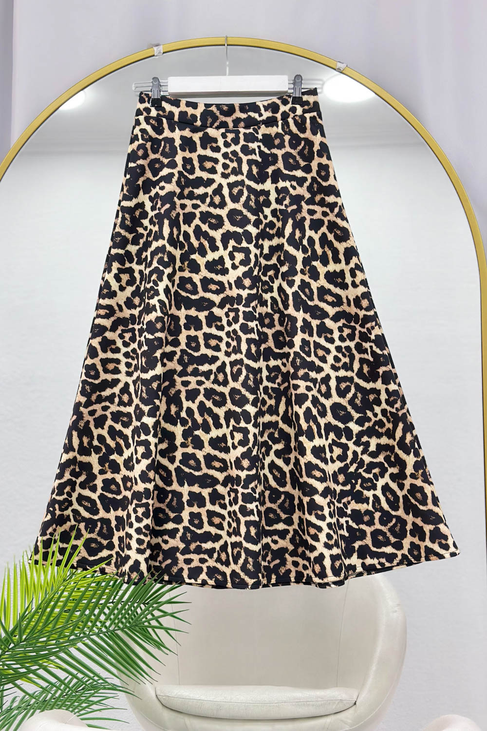 LEOPAR DESENLİ SCUBA ETEK