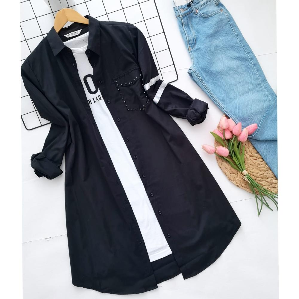 METAL İNCİ GÖMLEK