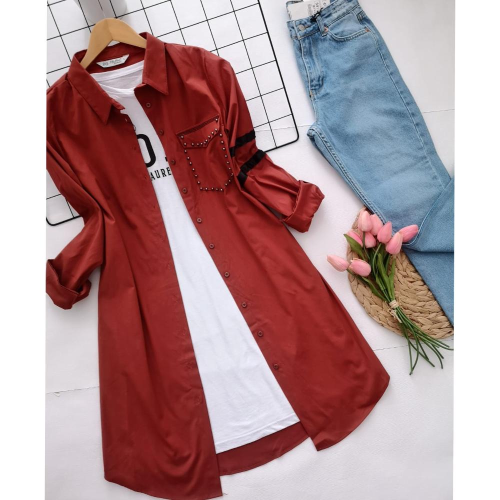 METAL İNCİ GÖMLEK