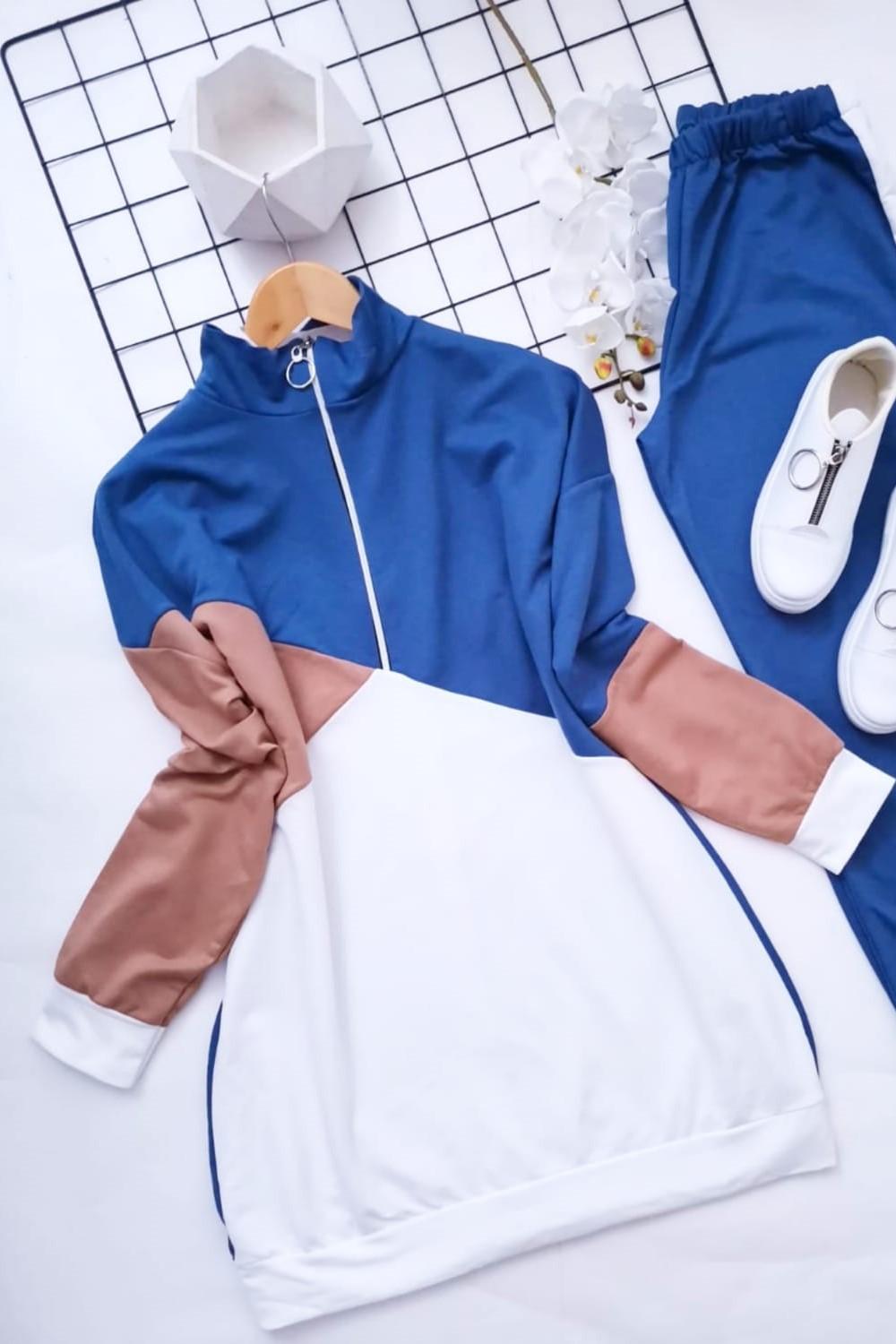 DİK YAKA FERMUARLI SPOR TAKIM