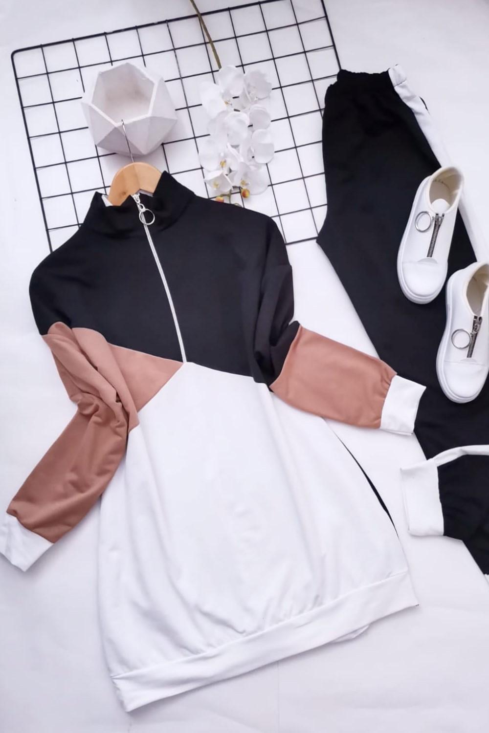 DİK YAKA FERMUARLI SPOR TAKIM