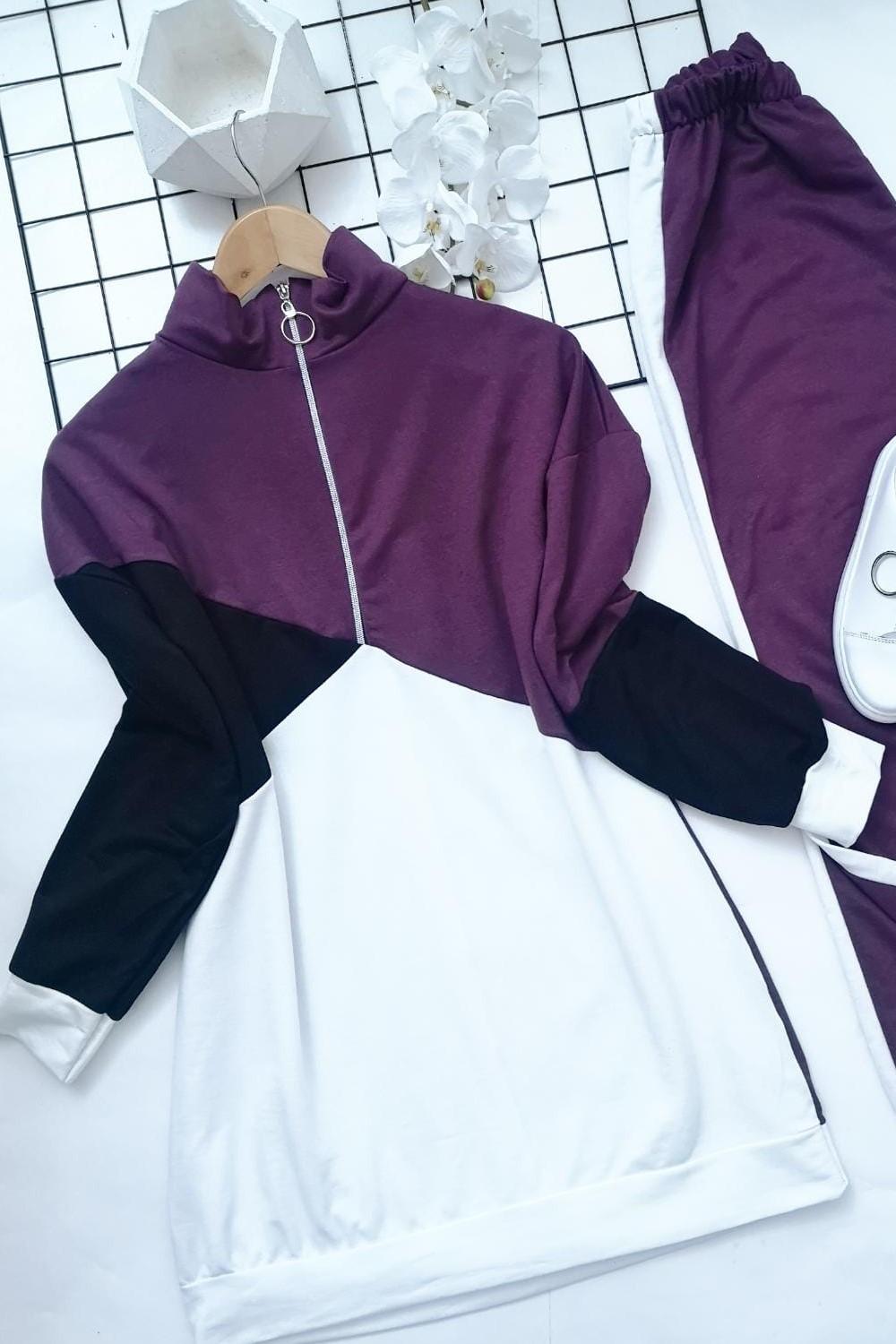 DİK YAKA FERMUARLI SPOR TAKIM