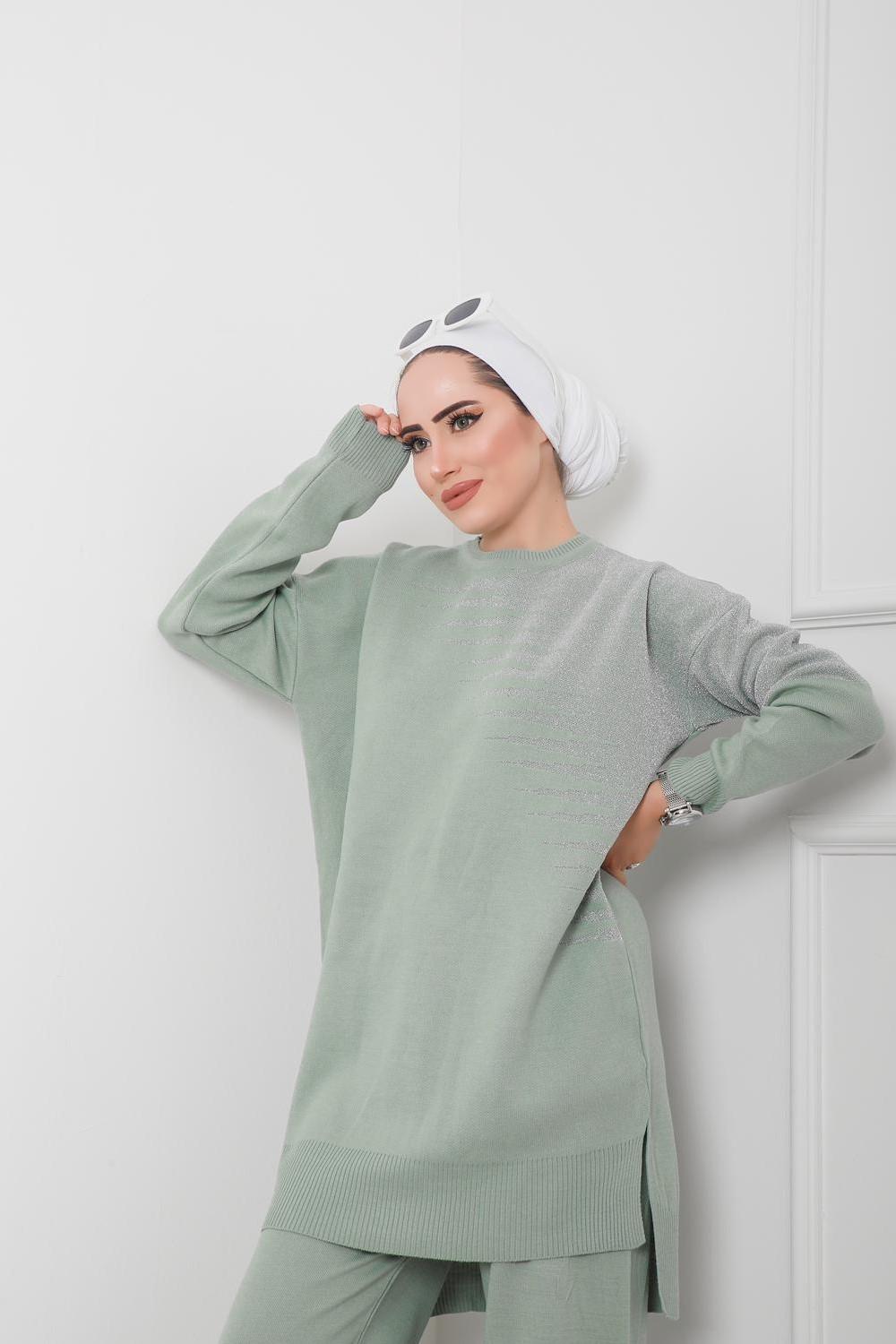 SİMLİ İKİLİ TRİKO TAKIM