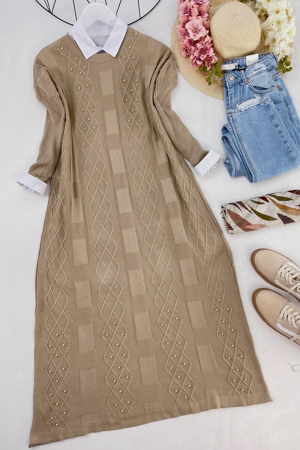 TRİKO İNCİ TUNİK