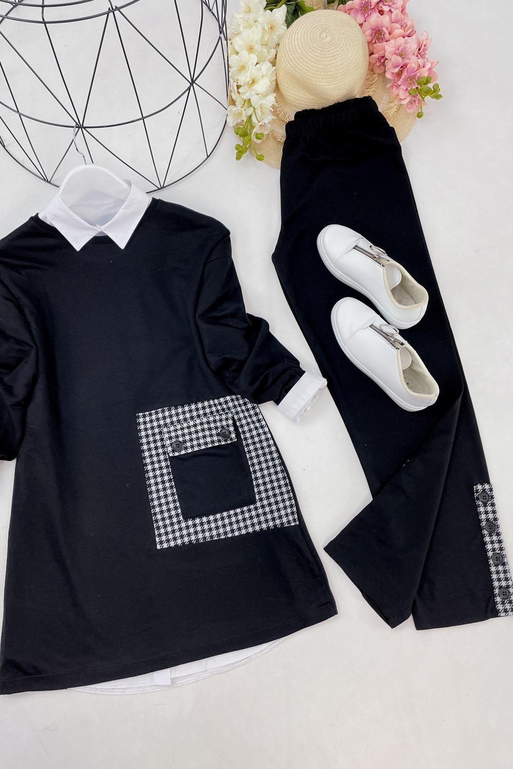 KAZAYAĞI KAPAKLI CEPLİ TAKIM