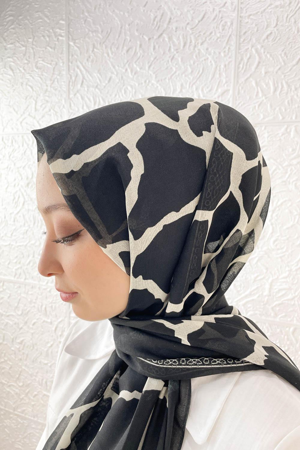 TAŞ DESEN PAMUK ŞAL