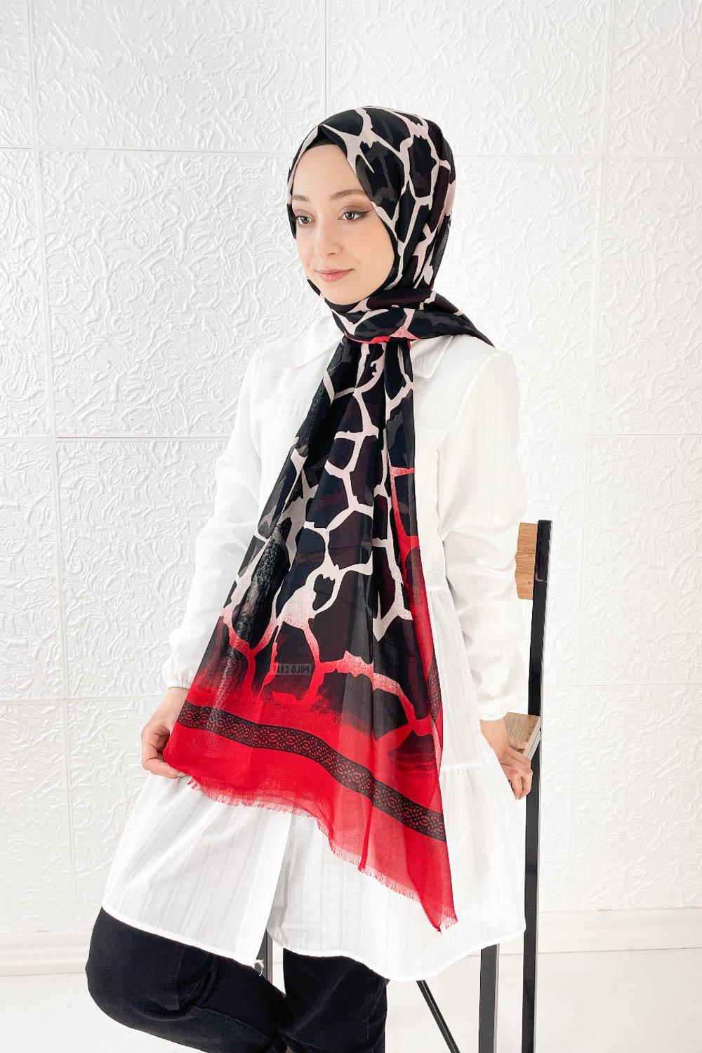 TAŞ DESEN PAMUK ŞAL