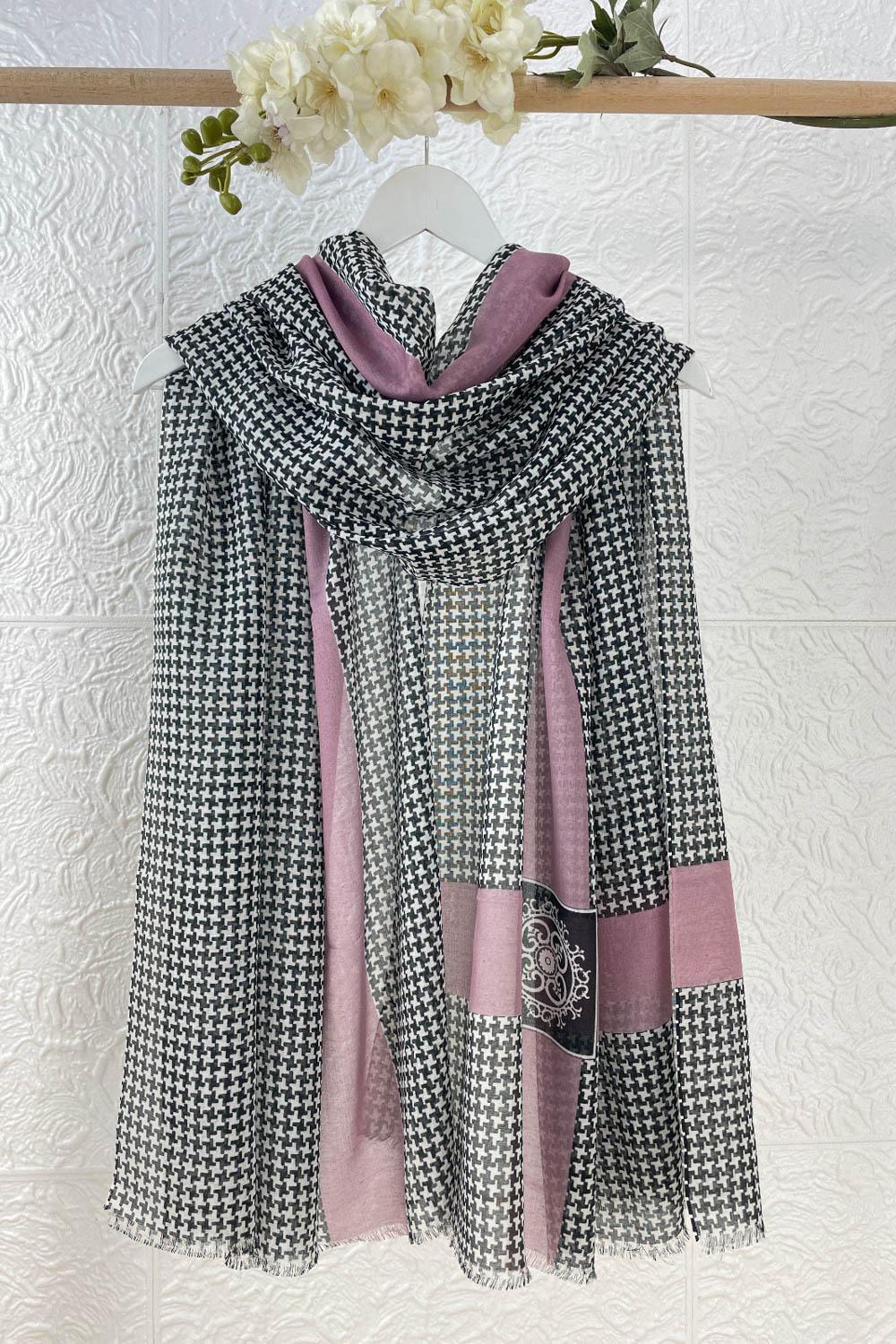 RENKLİ KAZAYAĞI PAMUK ŞAL