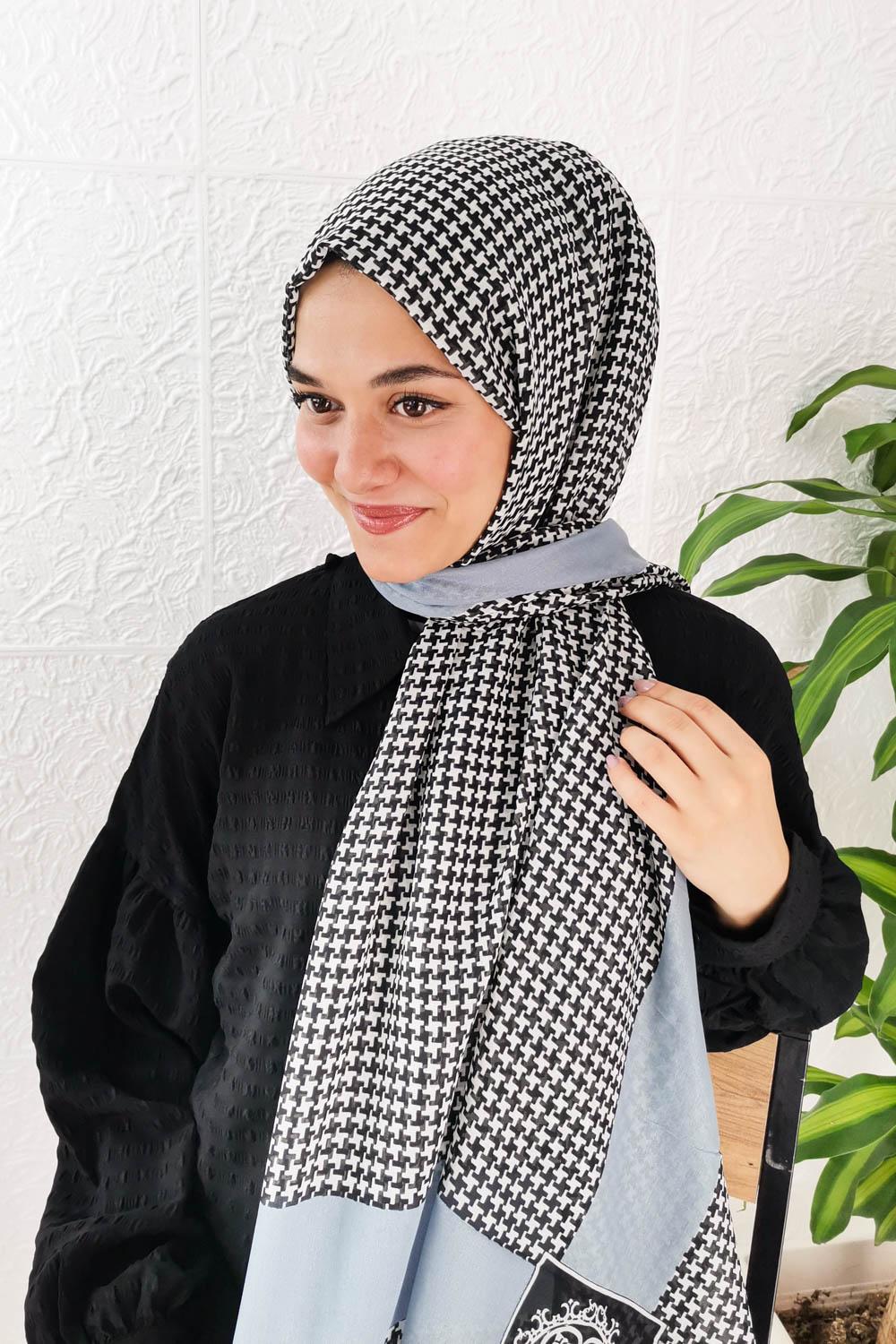 RENKLİ KAZAYAĞI PAMUK ŞAL