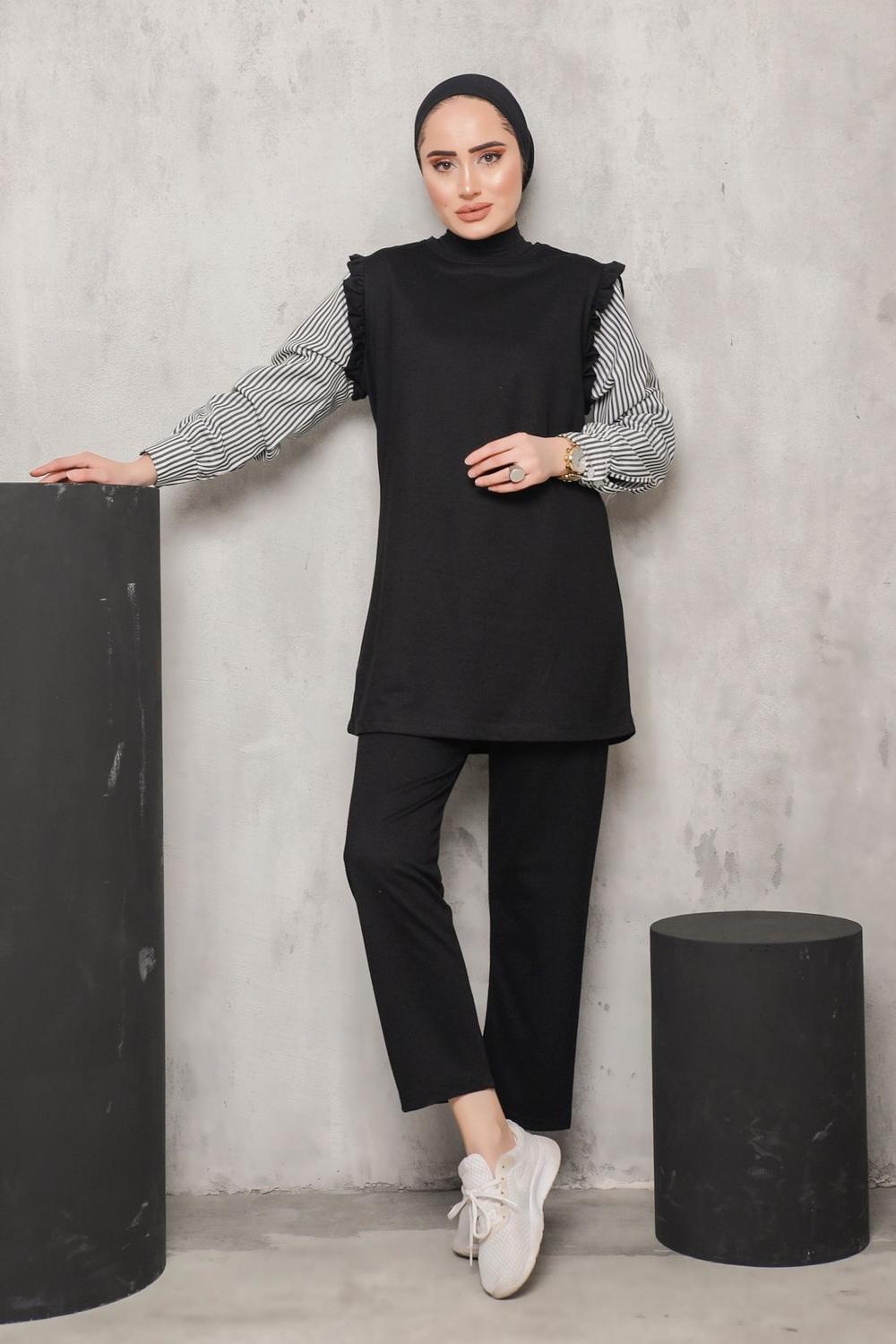 SÜVETER GÖRÜNÜMLÜ SPOR TAKIM