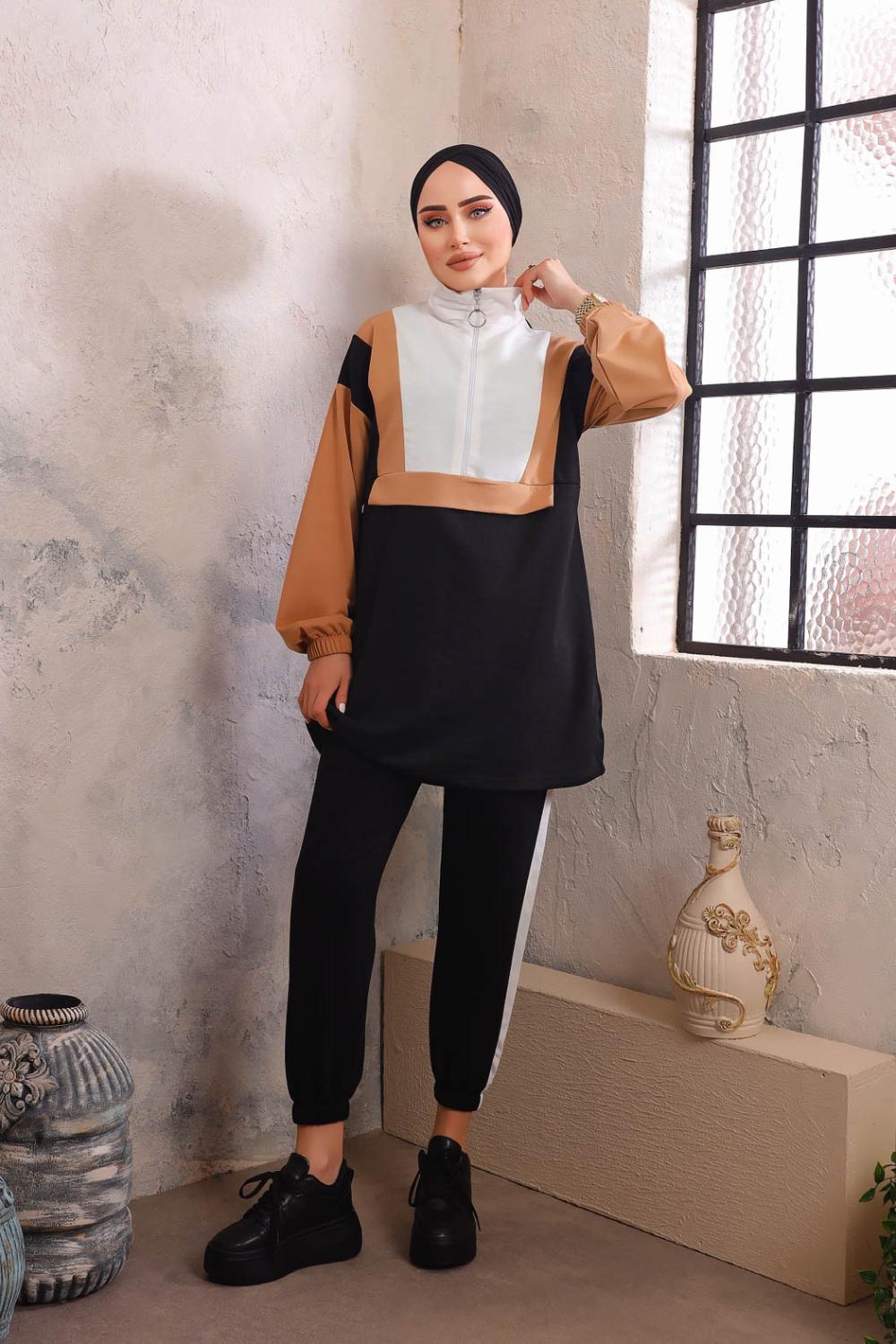 FERMUARLI DİK YAKA SPOR TAKIM