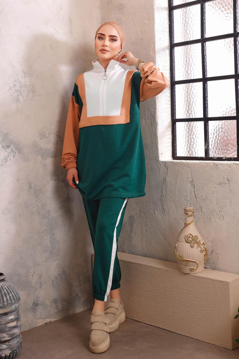 FERMUARLI DİK YAKA SPOR TAKIM