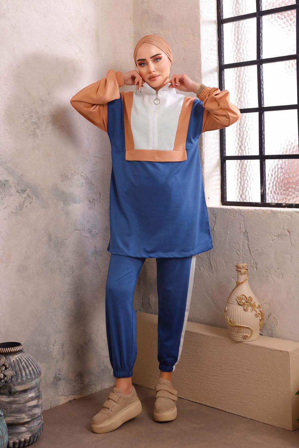 FERMUARLI DİK YAKA SPOR TAKIM