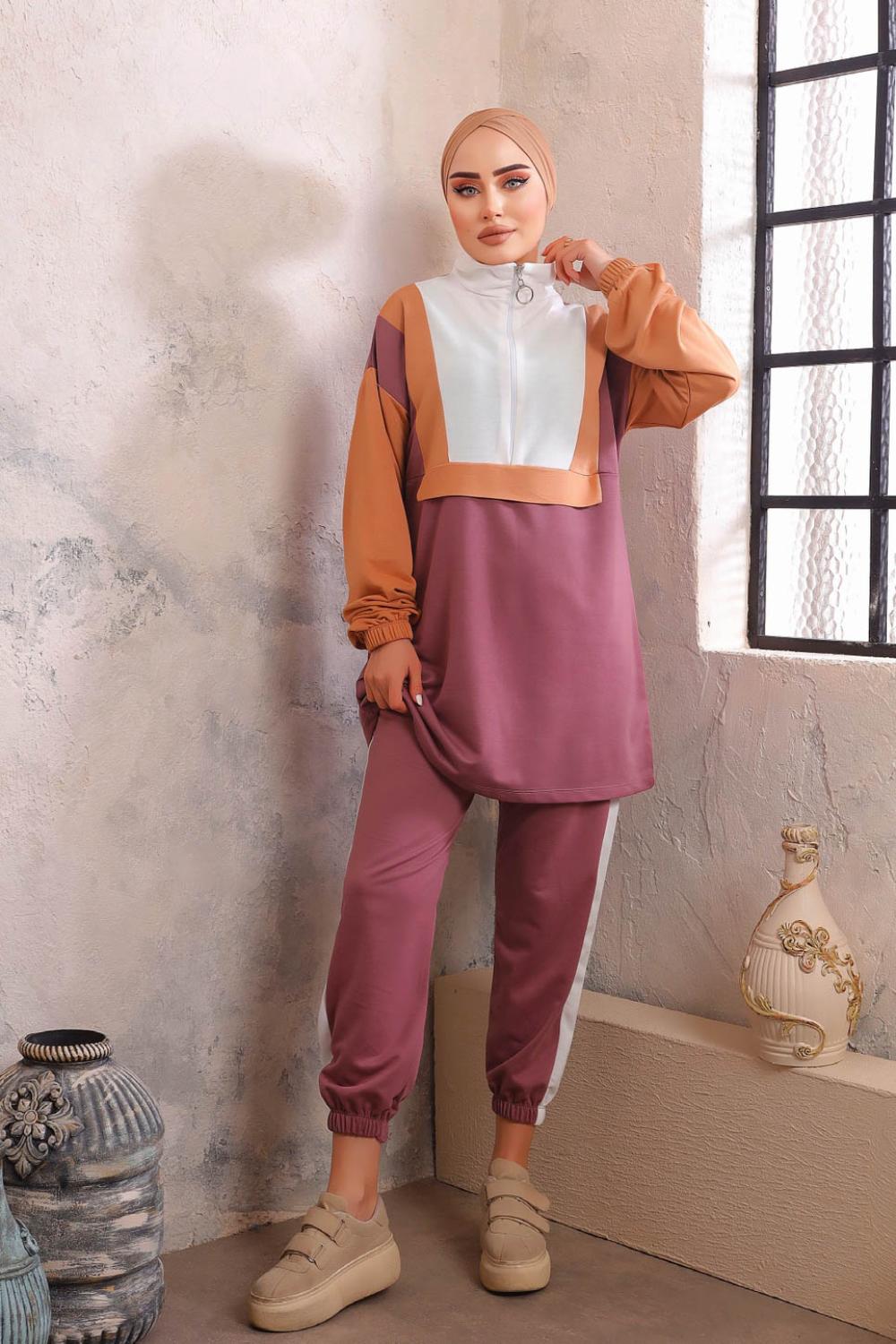 FERMUARLI DİK YAKA SPOR TAKIM