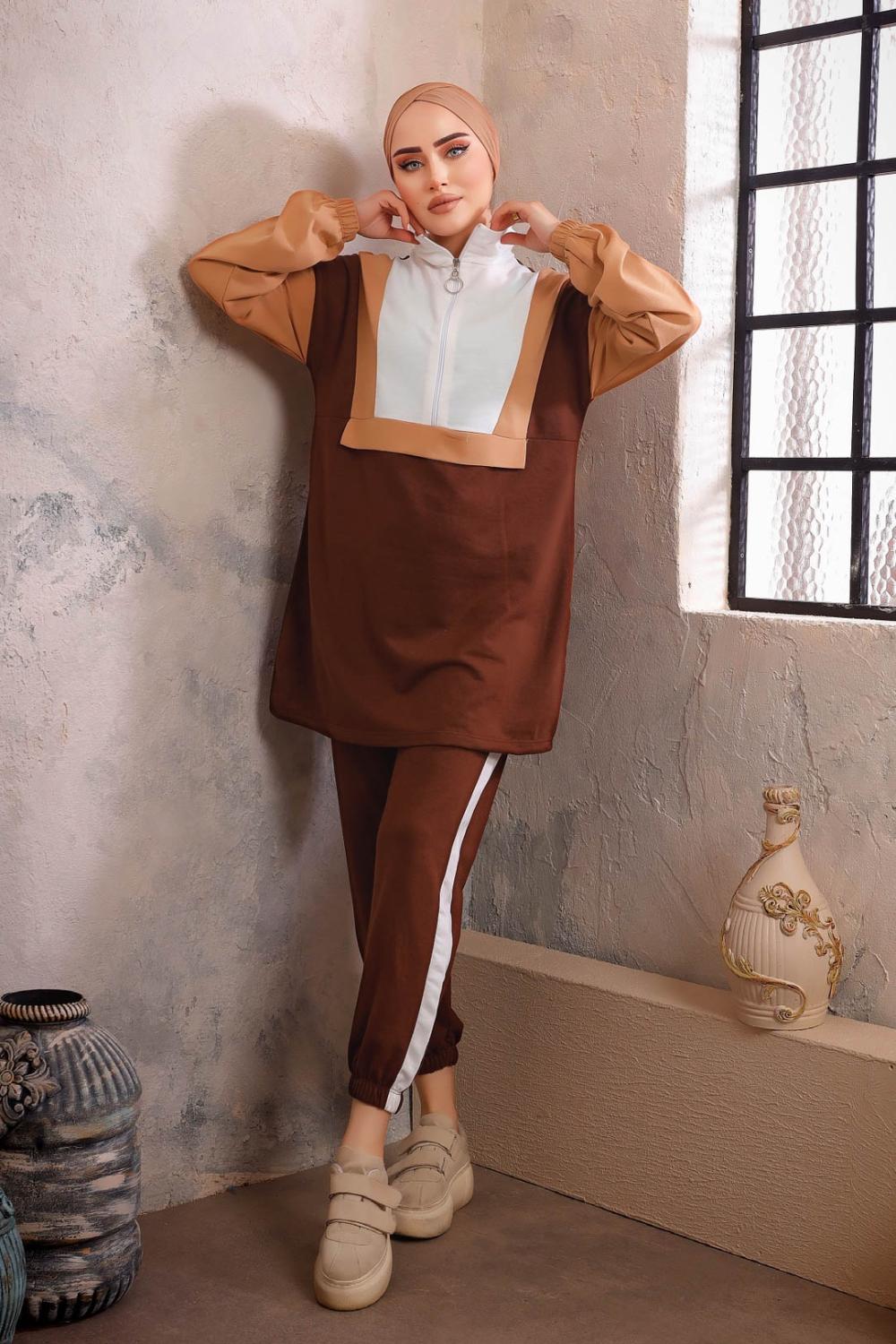 FERMUARLI DİK YAKA SPOR TAKIM