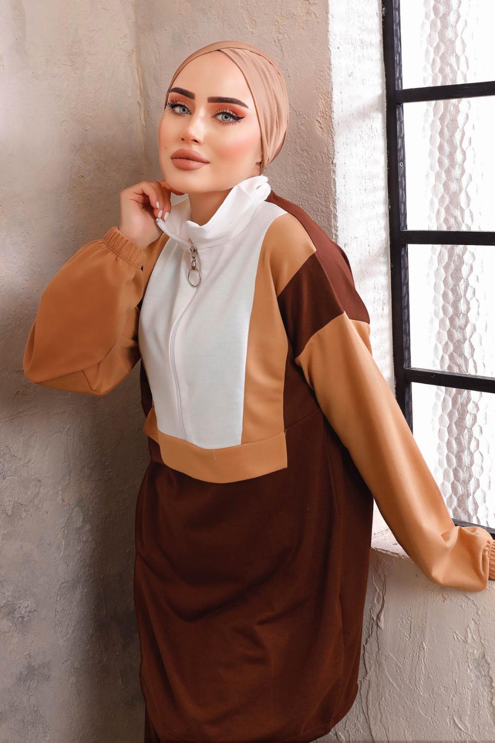 FERMUARLI DİK YAKA SPOR TAKIM