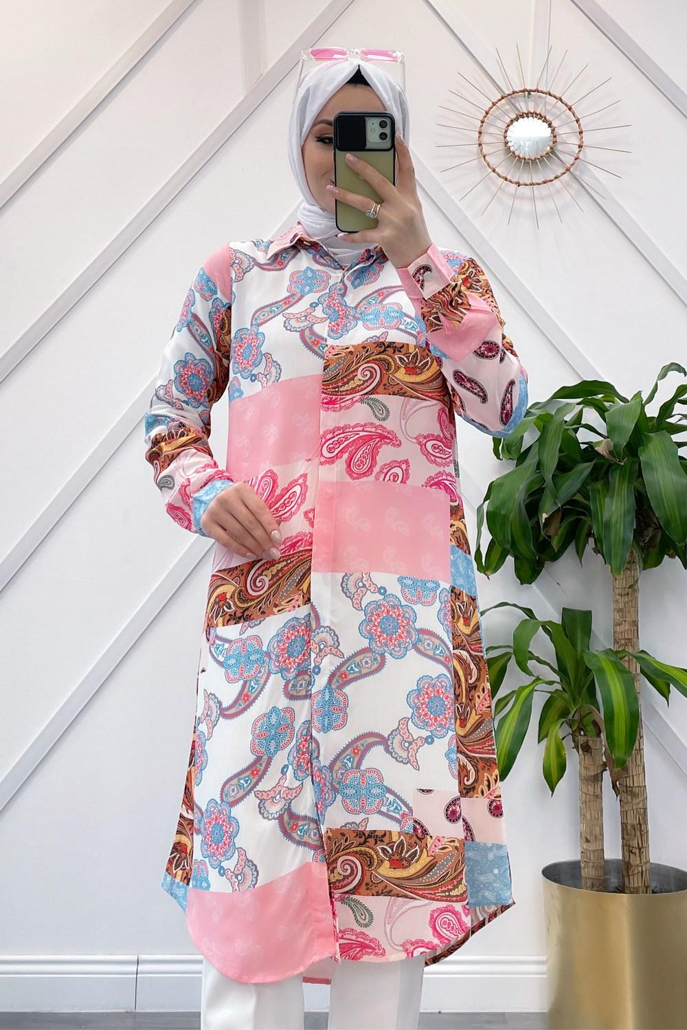 SEMBOL VİSKON GÖMLEK