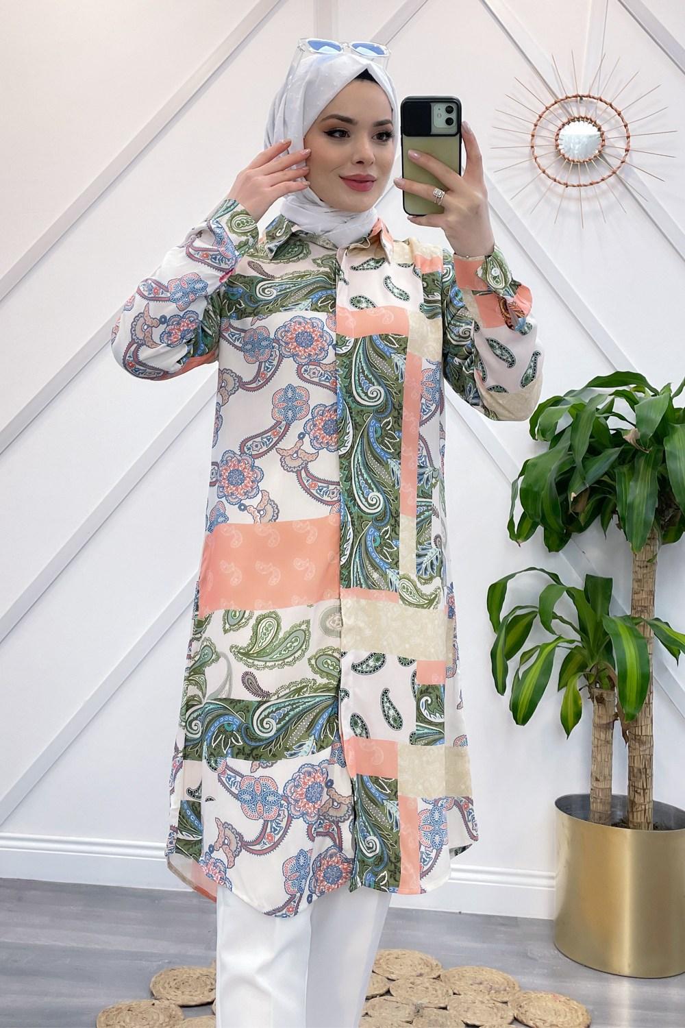 SEMBOL VİSKON GÖMLEK