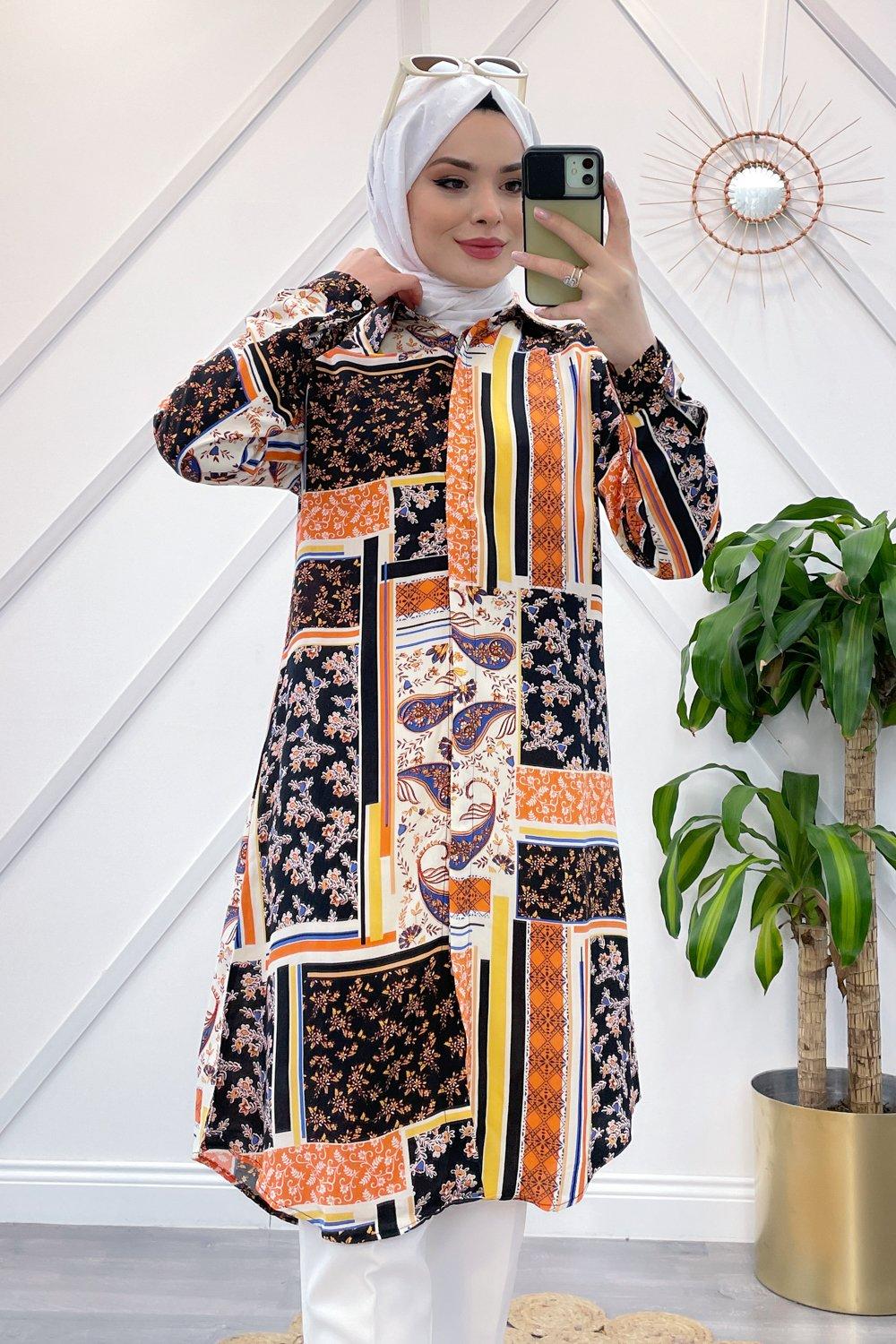 SEMBOL VİSKON GÖMLEK