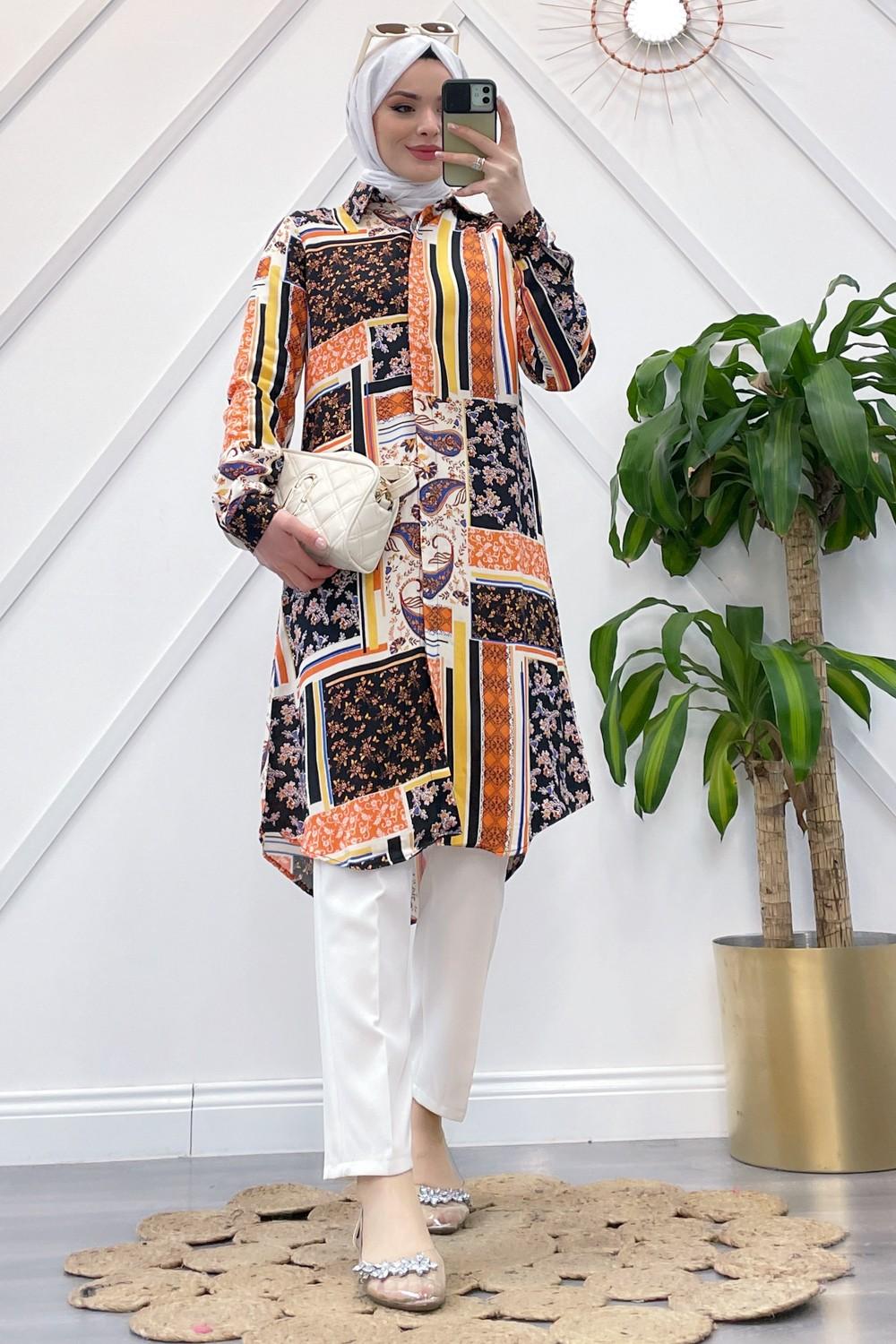 SEMBOL VİSKON GÖMLEK