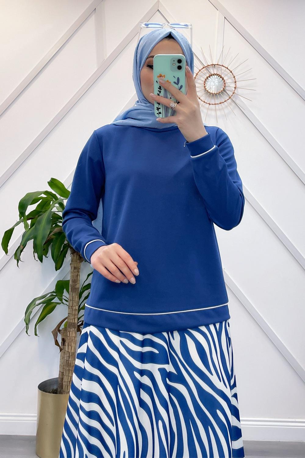 ÇİZGİLİ ETEK TAKIM