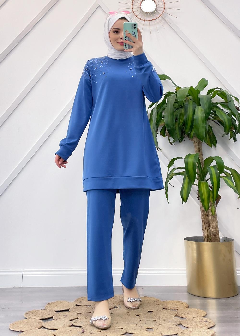 OMUZU TAŞ DETAYLI SPOR  TAKIM