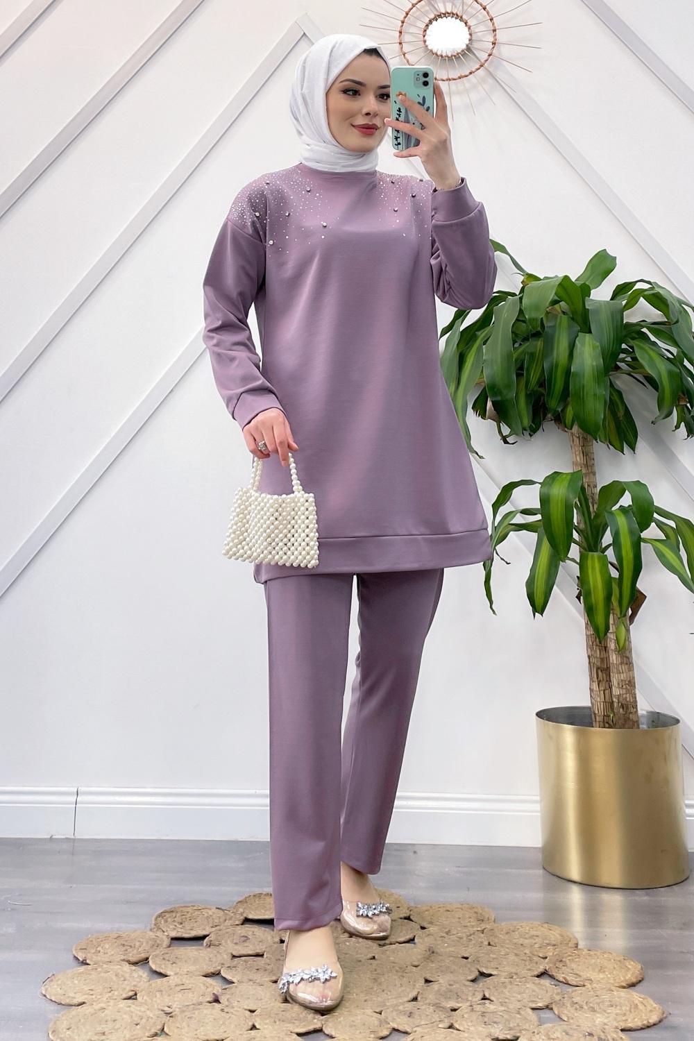 OMUZU TAŞ DETAYLI SPOR  TAKIM