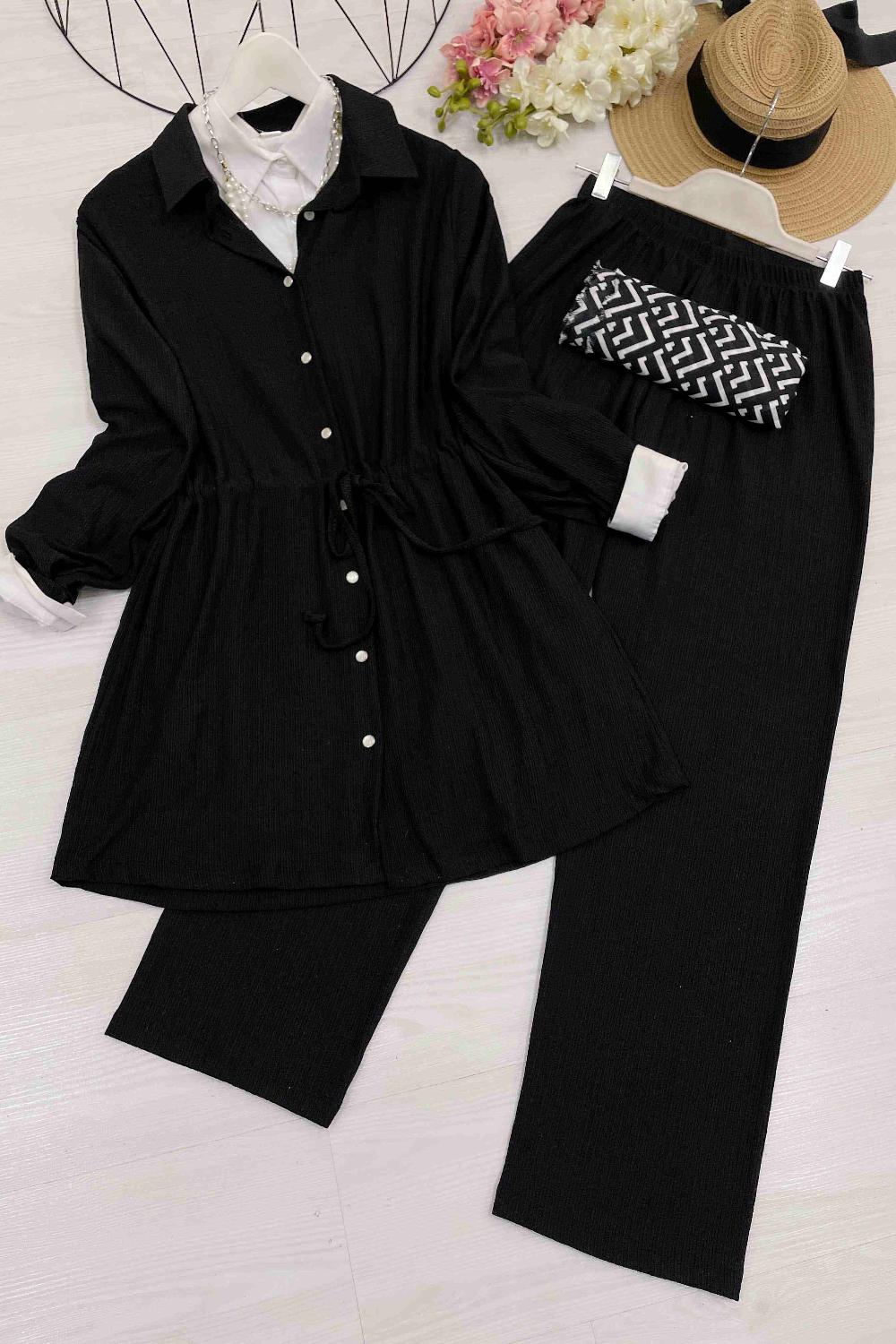 BELİ BÜZGÜLÜ BÜRÜMCÜK TAKIM