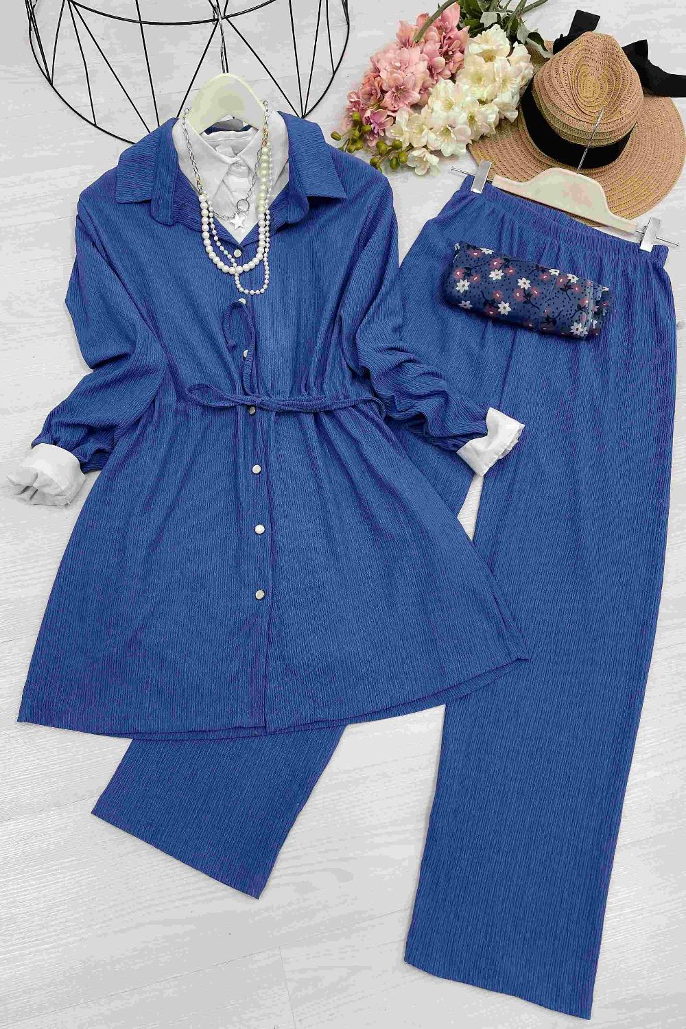 BELİ BÜZGÜLÜ BÜRÜMCÜK TAKIM