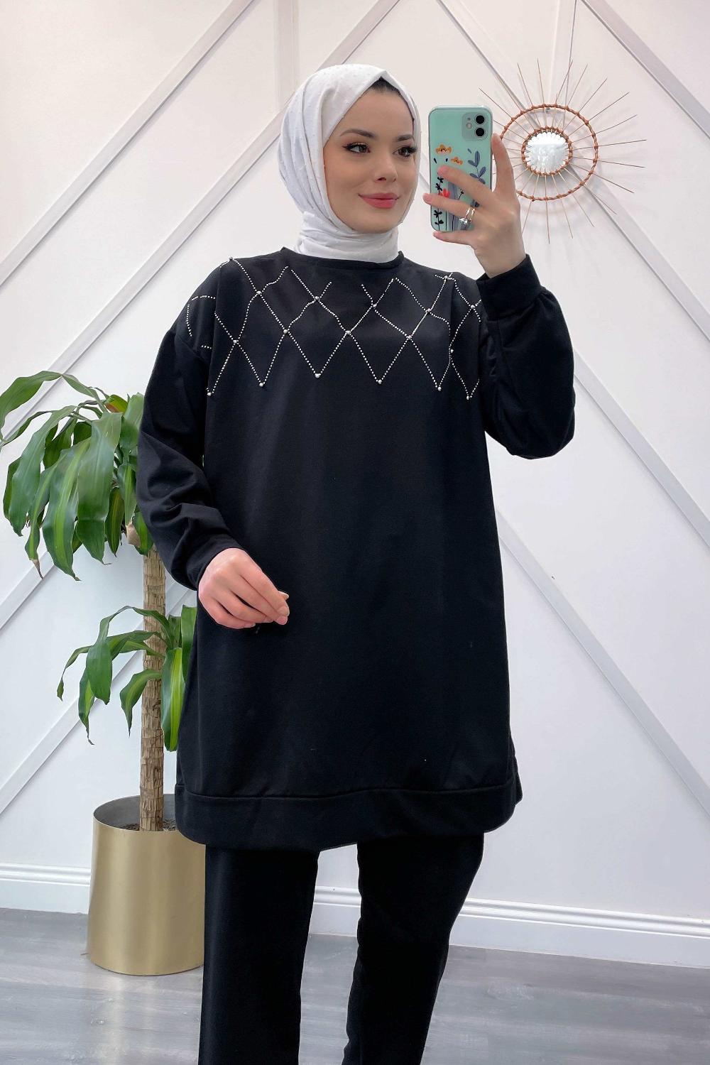 OMUZU ÇAPRAZ IŞILTILI  TAKIM