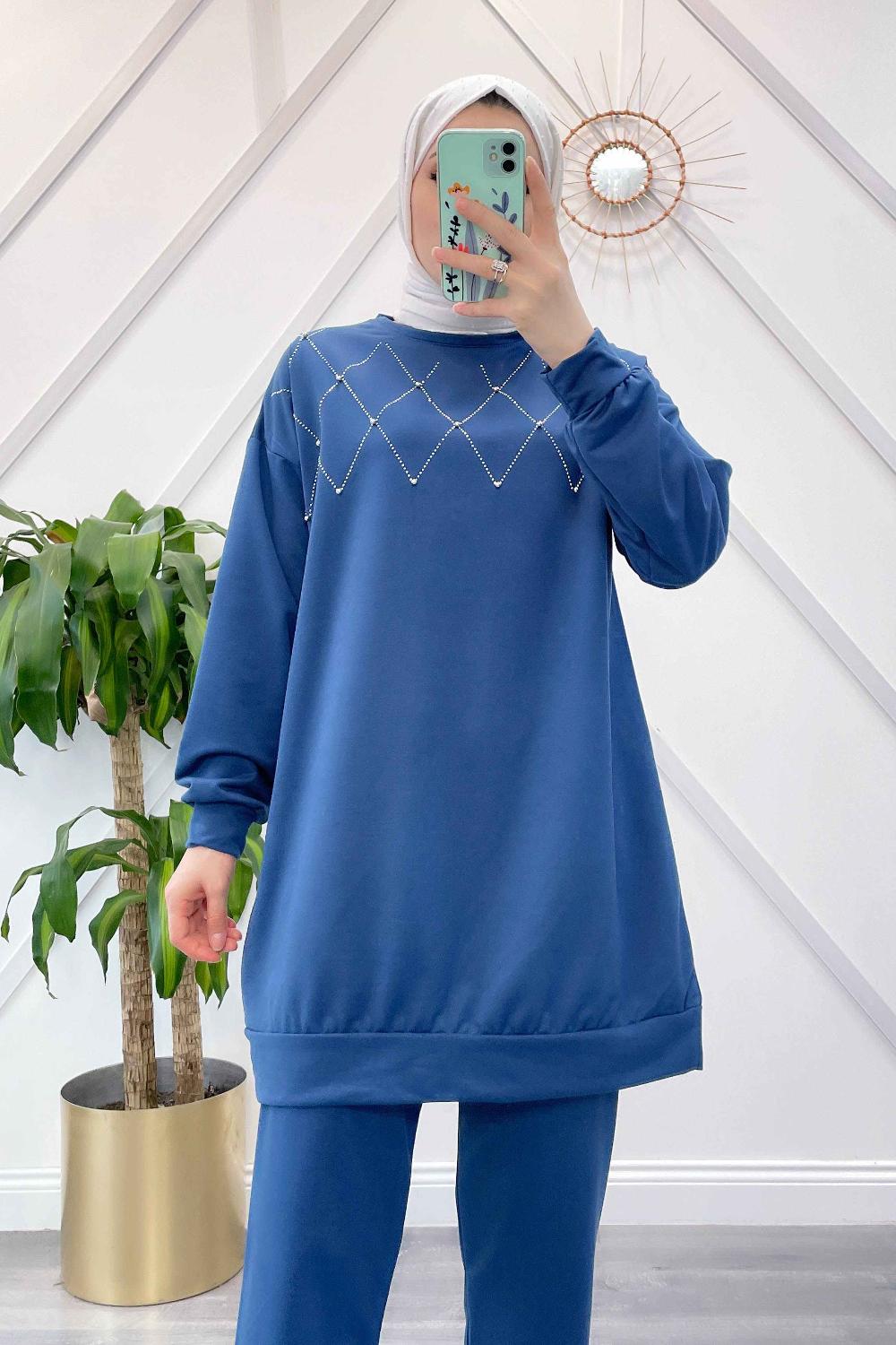 OMUZU ÇAPRAZ IŞILTILI  TAKIM