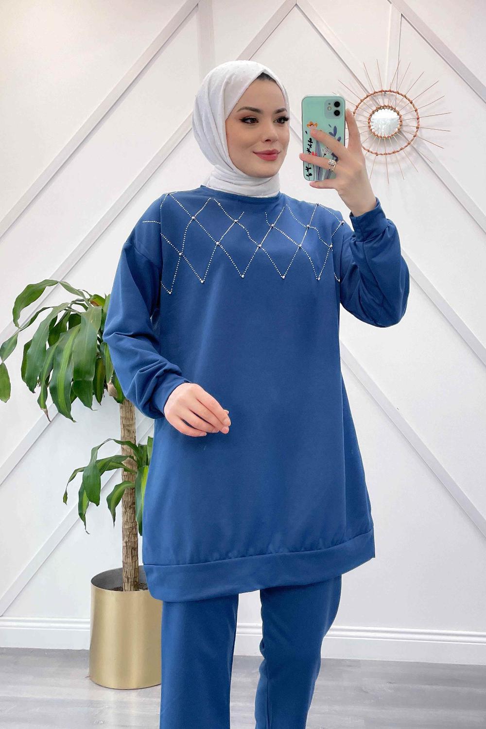 OMUZU ÇAPRAZ IŞILTILI  TAKIM