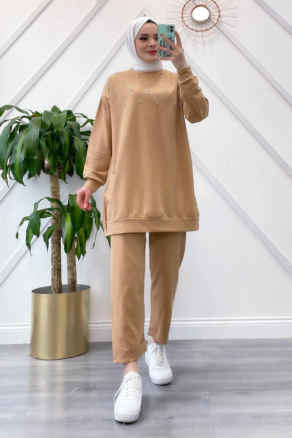 OMUZU ÇAPRAZ IŞILTILI  TAKIM