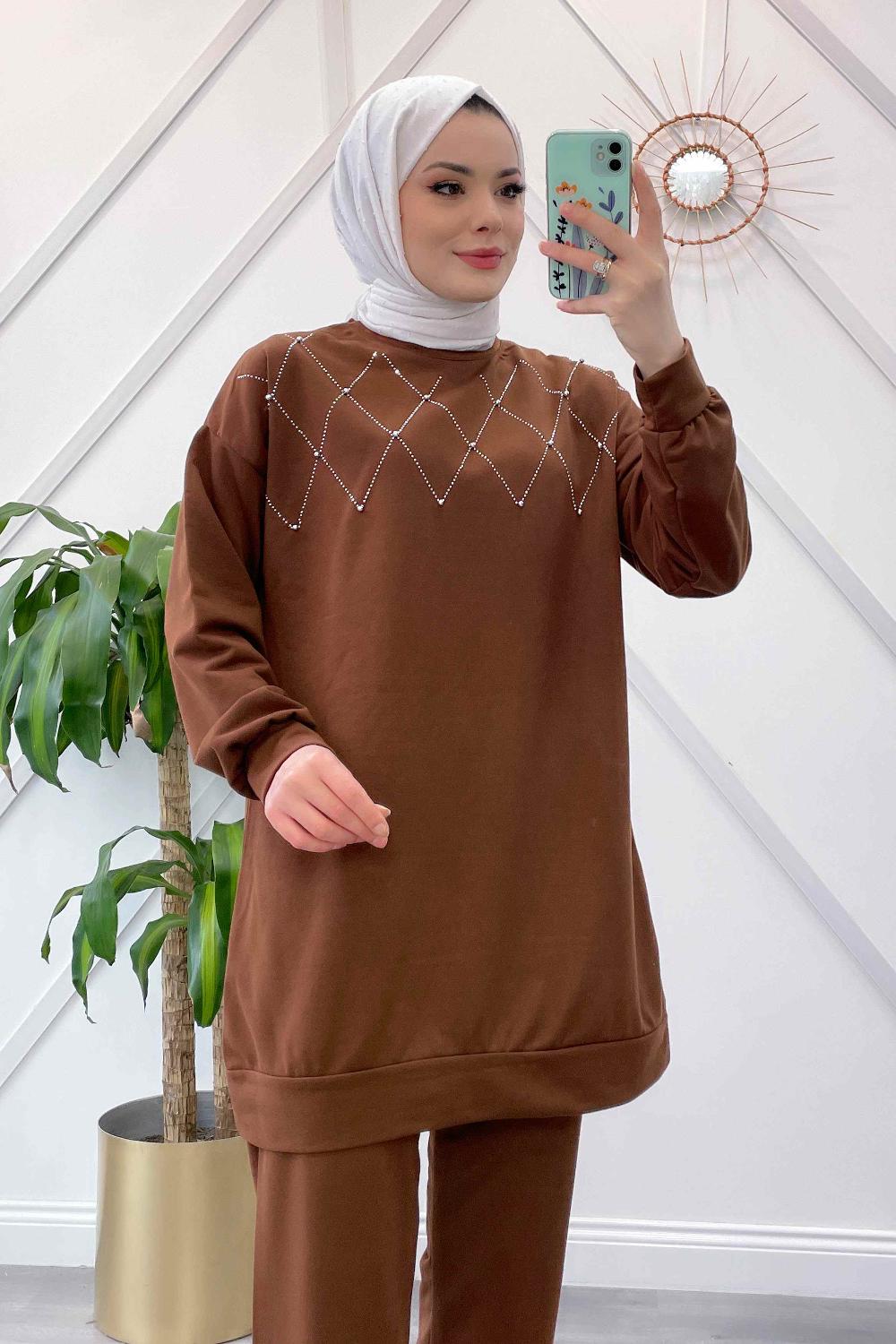 OMUZU ÇAPRAZ IŞILTILI  TAKIM