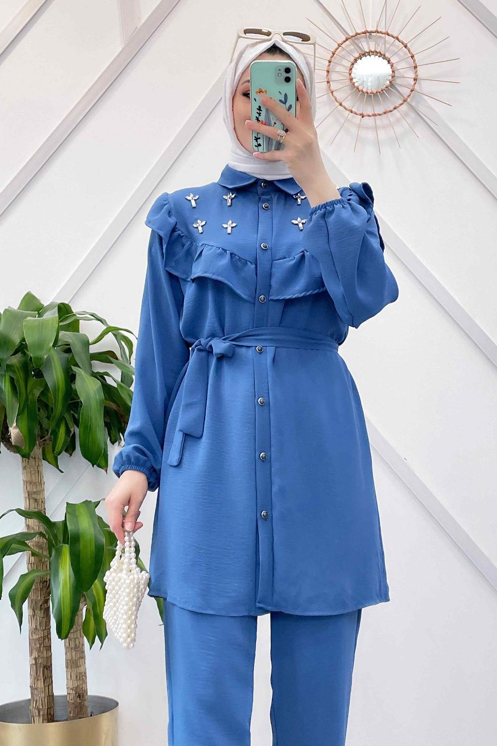 SAVAROSKİ TAŞLI AEROBİN TAKIM