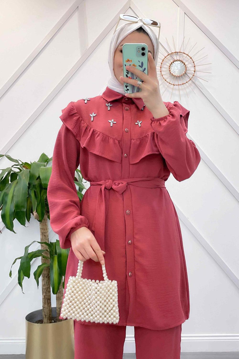 SAVAROSKİ TAŞLI AEROBİN TAKIM