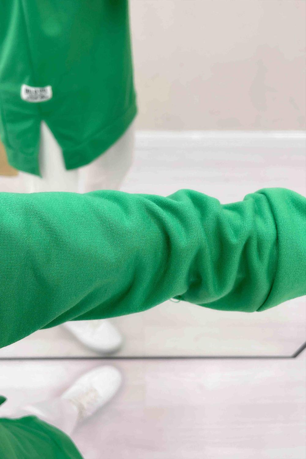 YIRTMAÇLI BASİC SWEAT