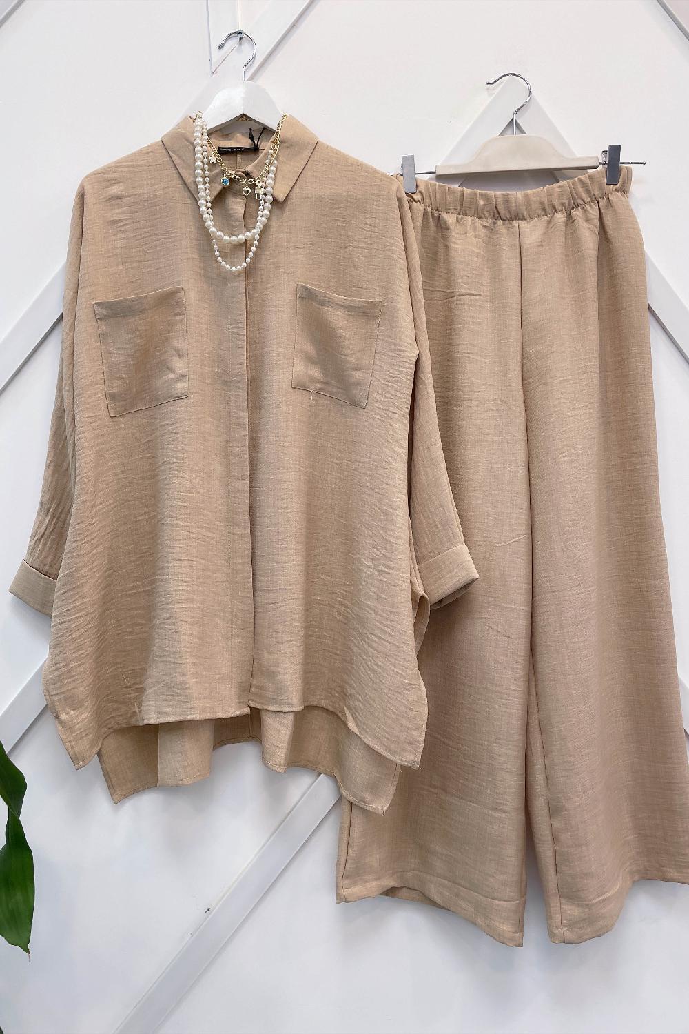 YIRTMAÇLI KETEN TAKIM