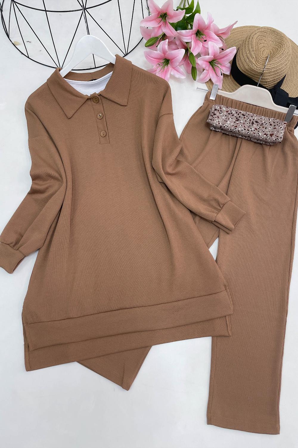 ÜÇ DÜĞMELİ FİTİLLİ TAKIM