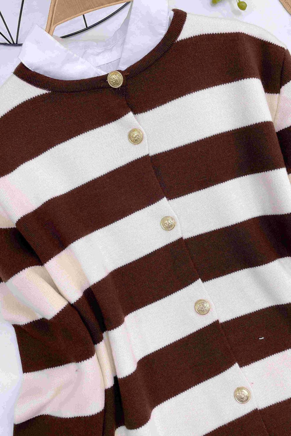 GOLD DÜGMELİ HIRKA