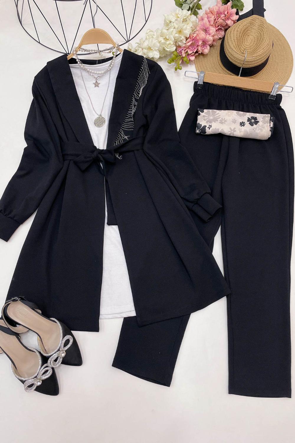 PÜSKÜLLÜ CEKET TAKIM