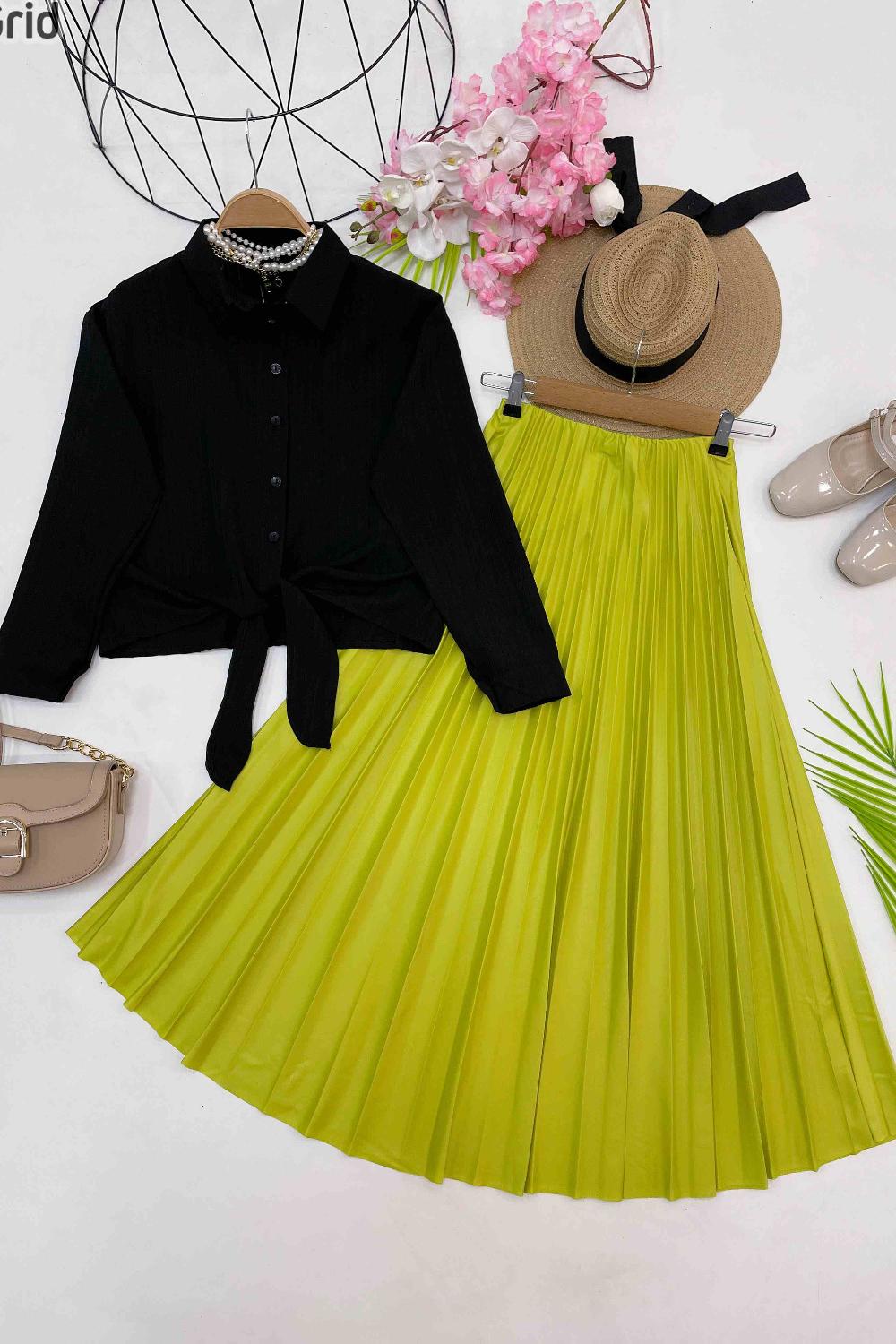 GOFRE MİNİ GÖMLEK